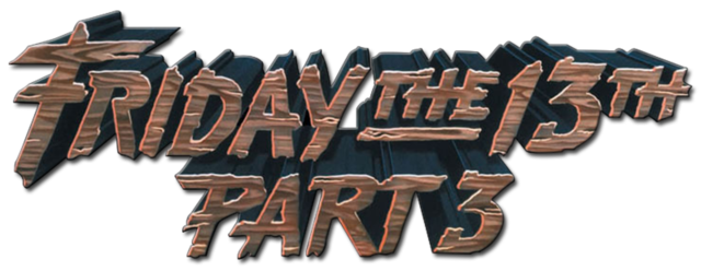 Friday The 13th Part 3 Logo
