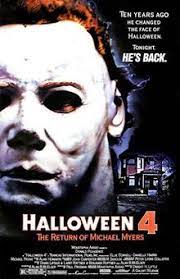 Halloween 4 movie poster