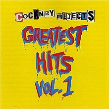 Cockney Rejects Greatest Hits volume one album cover