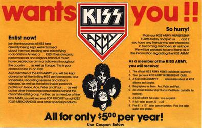 KISS Army form